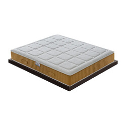 Materassi&Doghe Matelas 180x200 "Top" en mousse à mémoire et gel rafraîchissant à 11 zones