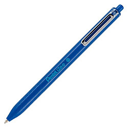 Stylo bille Pentel IZEE rétractable pointe 1 mm - écriture large - bleu