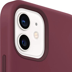 Avis Apple Coque en silicone MagSafe pour l'iPhone 12 Mini - Plum