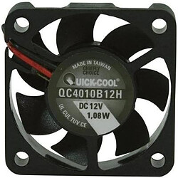 Ventilateur axial QuickCool QC4010B12H 12 V/DC 12.23 m³/h (L x l x h) 40 x 40 x 10 mm 1 pc(s)