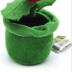 Avis Universal Super Mario Cannibal Flower Pot en peluche de jouet en peluche 23cm