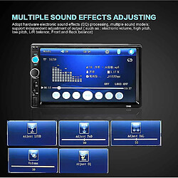 Acheter Universal 7''écran tactile HD Bluetooth voiture stéréo radio FM fonction assistance lecteur USB MP5