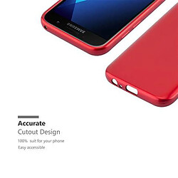 Avis Cadorabo Coque Samsung Galaxy A3 2017 Etui en Rouge