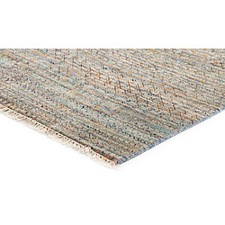 Vidal Tapis de laine 354x271 gris Agra pas cher