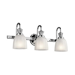 Elstead Lighting Applique murale Salle de bains Cora Acier Chrome poli