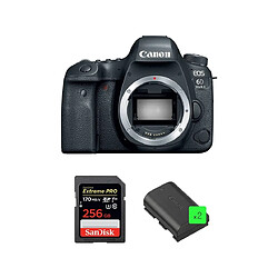 CANON EOS 6D II Body + SANDISK Extreme Pro 256GB 170MB/s SDXC + CANON LP-E6N Battery * 2 pieces