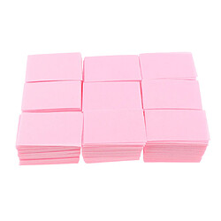 700pcs dissolvant de vernis à ongles enveloppe coton tampons ongles nettoyant manucure rose