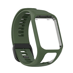 Bracelet de montre Accessoires montre connecté pour Tomtom4 - Vert foncé