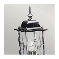 Elstead Lighting Lampe sur pied extérieur Wexford Noir Argent