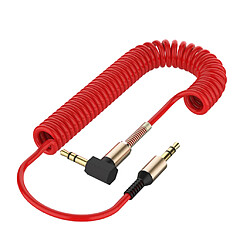 Audio 3.5mm à Jack Cable Car Aux Stereo pour iPhone haut-parleur rouge