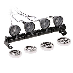 Avis 1/10 RC Voiture Ronde LED Light Bar Pour HSP Redcat Axial SCX10 TRX-4 RC4WD D90