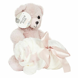 Acheter Paris Prix Peluche & Plaid Enfant Ours 70x70cm Rose