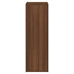 Avis Maison Chic Meuble TV scandinave - Banc TV pour salon Chêne marron 30,5x30x90 cm Bois d'ingénierie -MN60285