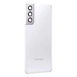 Cache Batterie Samsung Galaxy S21 Façade Arrière Originale Samsung Blanc fantôme