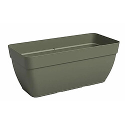 Jardiniere - Plastique - Vert sec - Rectangulaire - L57,9 x P37 x H33,5cm - ARTEVASI Type de produit : JARDINIERE - BAC A FLEUR - Jardiniere - Plastique - Vert sec - Rectangulaire - L57,9 x P37 x H33,5cm - ARTEVASI