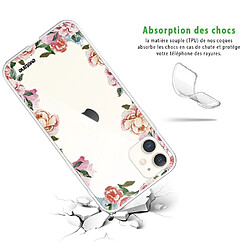 Avis Coque iPhone 11 souple transparente Flowers Motif Ecriture Tendance Evetane.