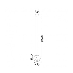 Acheter Luminaire Center Suspension Woody Spherical Bois Bois naturel 1 ampoule 120cm