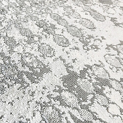 Acheter Thedecofactory VESTALE IMPRESSION - Tapis extra-doux impression gris argent 160x230