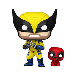 Funko Deadpool 3 - Figurine POP & Buddy! Wolverine w/ Babypool 9 cm