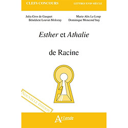 Esther et Athalie de Racine - Occasion