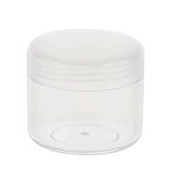 Acheter petits contenants de pots de crème cosmétique en plastique contenants de cosmétiques vides avec couvercles 20g