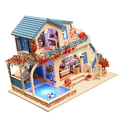 Acheter maison de poupées en bois miniature fabriqué diy