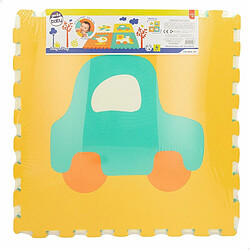 Color Baby Tapis Puzzle Colorbaby 4 Pièces Voitures 118 x 118 cm EVA (2 Unités)