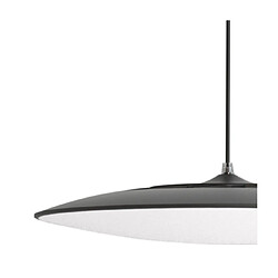 Acheter Luminaire Center Suspension Slim Noir, blanc givré