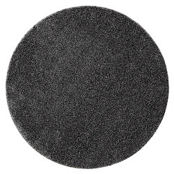 RUGSX Tapis de salle de bain SYNERGY cercle, glamour, antidérapant, doux - lurex gris cercle 100 cm