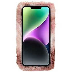 Coque en TPU anti-rayures, poupée en peluche 3D pour votre iPhone 14 Plus - style C