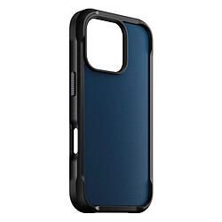 Nomad Coque pour iPhone 16 Pro Renforcée Compatible MagSafe Anti-rayures Bleu