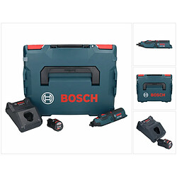 Bosch GRO 12V-35 Professional Outil rotatif sans fil avec boîtier L-Boxx + 1x Batterie GBA 3,0 Ah + Chargeur GAL 1230 CV