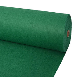 vidaXL Tapis pour exposition 1 x 12 m Vert