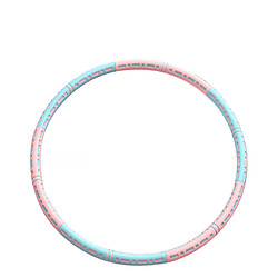 Universal Cercle de gym en acier inoxydable, bague de taille, bateau minceur, cercle de lapin (bleu et rose).