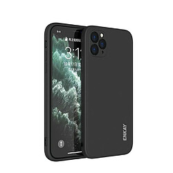 Coque en silicone trou précis anti-goutte noir pour votre Apple iPhone 11 Pro Max 6.5 pouces