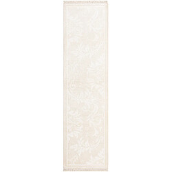 Vidal Tapis de couloir en laine 297x79 beige Darya