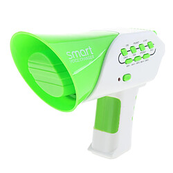 Mini haut-parleur mégaphone avec changeur de voix pour enfants Prank Toy Party Favor Green pas cher