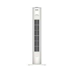 Ventilateur colonne 73cm 45w 3 vitesses blanc - BOREA - SUPRA