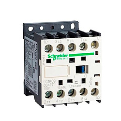 contacteur tesys k - 9a - 4 pôles - 24v ac - a vis - schneider electric lc1k09004b7