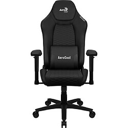 Aerocool CROWNBK Siège pour jeu vidéo Siège de jeu universel Siège rembourré Noir