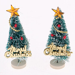 Arbre de Noël 1/12 miniature fée jardin figurine