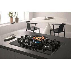 Table de cuisson gaz 73cm 5 feux noir - gowl758nbfr - WHIRLPOOL pas cher