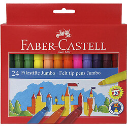 FABER-CASTELL Feutre Jumbo, étui en carton de 24 ()