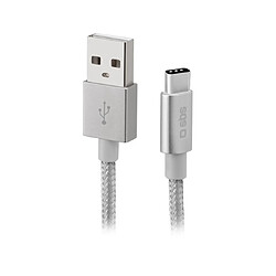 SBS Câble USB C-USB A 1.5m Argent