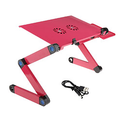 Avis Support De Plateau De Canapé-lit Pour Ordinateur Portable Lazy Table Support De Bureau Rouge Avec Ventilateur De Refroidissement