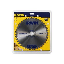 IRWIN Lames de scie circulaire construction 160 x 20 x 2,4 mm 48 dents