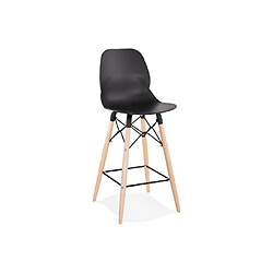 Kokoon Design Tabouret de bar design MARCEL MINI BLACK 46x46x107 cm