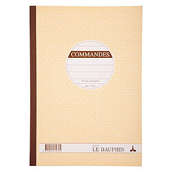 Cahier de commande Manifold Le Dauphin autocopiant A4 50 pages double exemplaires