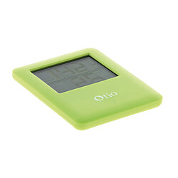 Thermomètre hygromètre magnétique vert - écran LCD - Otio