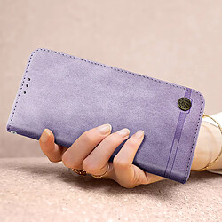 Avis Avizar Étui Pour Xiaomi 13 Pro portefeuille languette magnétique avec cordon Violet